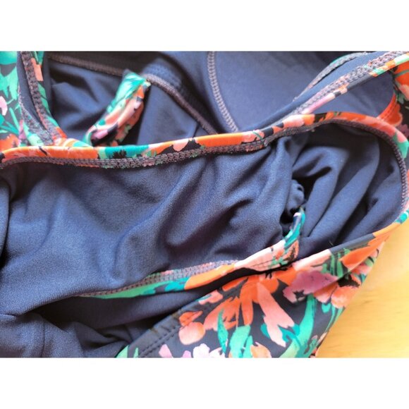 Catalina Women Swimsuit 2X 18W 20W Plus One Piece Built in Bra Halter FLO155XE - Picture 9 of 11